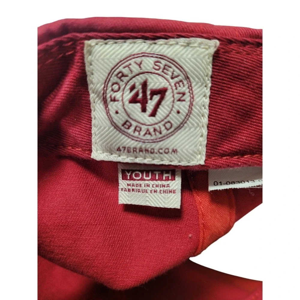Philadelphia PHILLIES Youth‎ Hat Red 47 Brand MLB Baseball Cap Girl/Boy